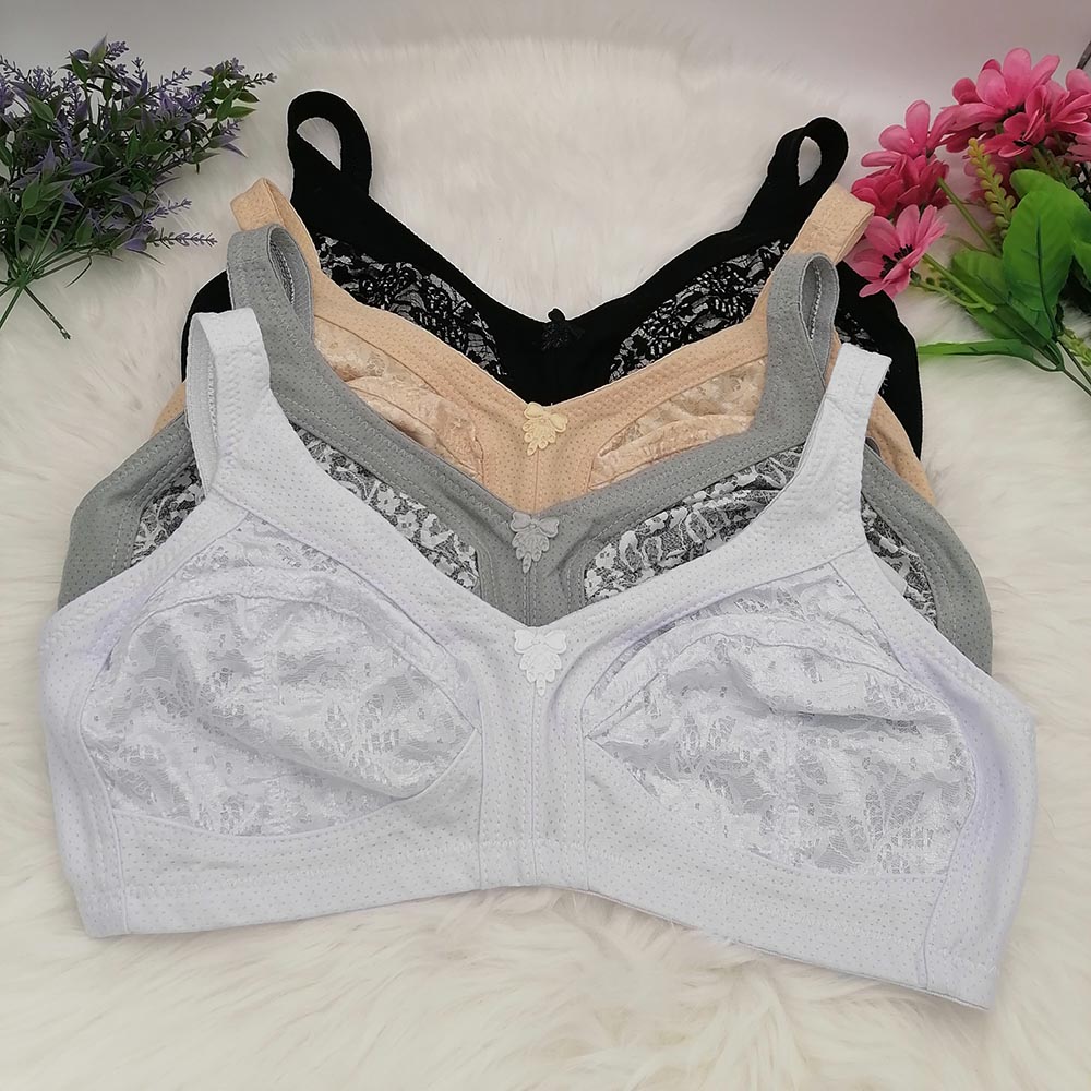 Cotton Bra Everyday - Bra Wanita Cup Besar C D