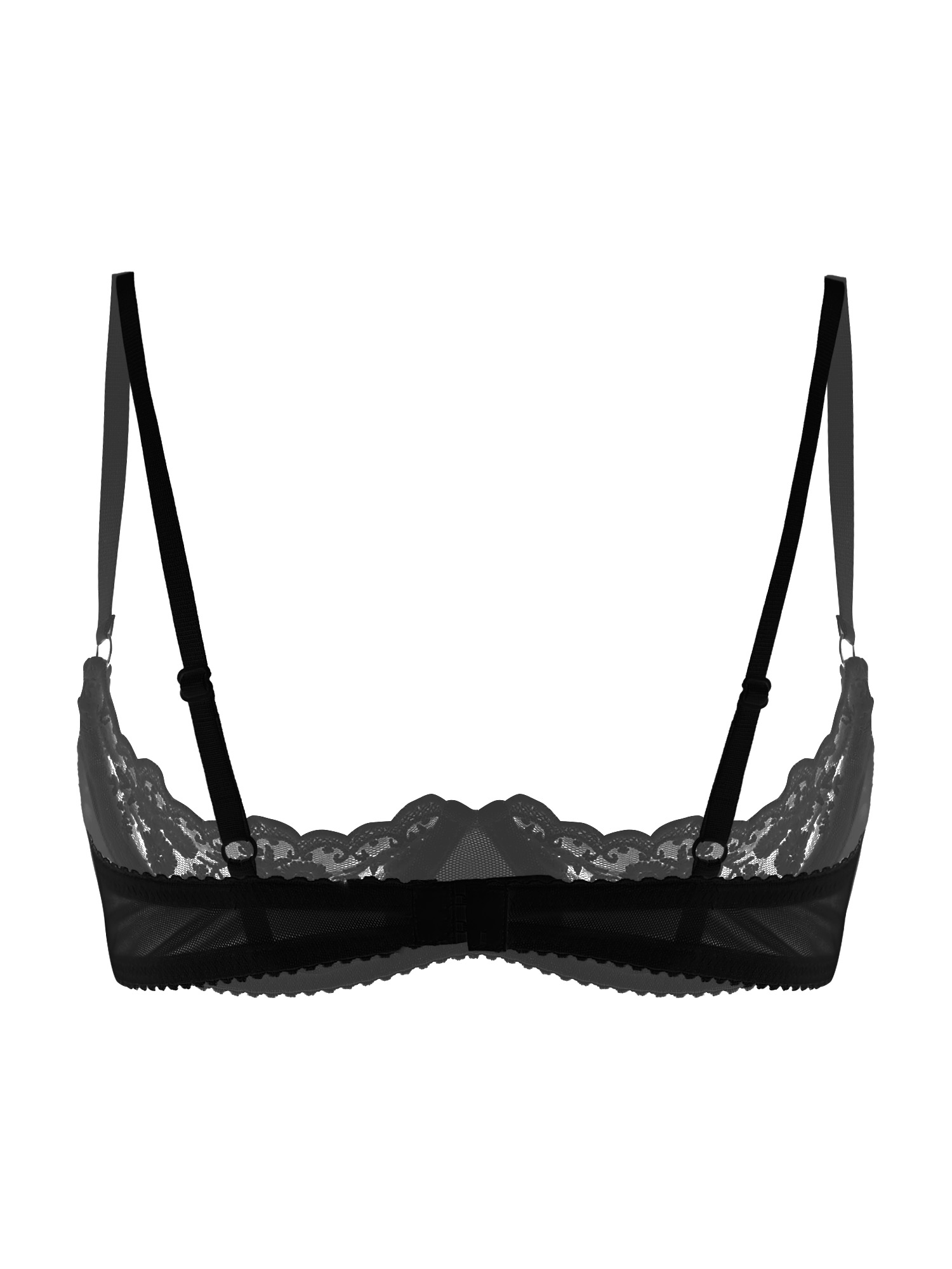 Bra Wanita Seksi dengan Cup Te - Sheer Mesh Bra ulasan dan harga