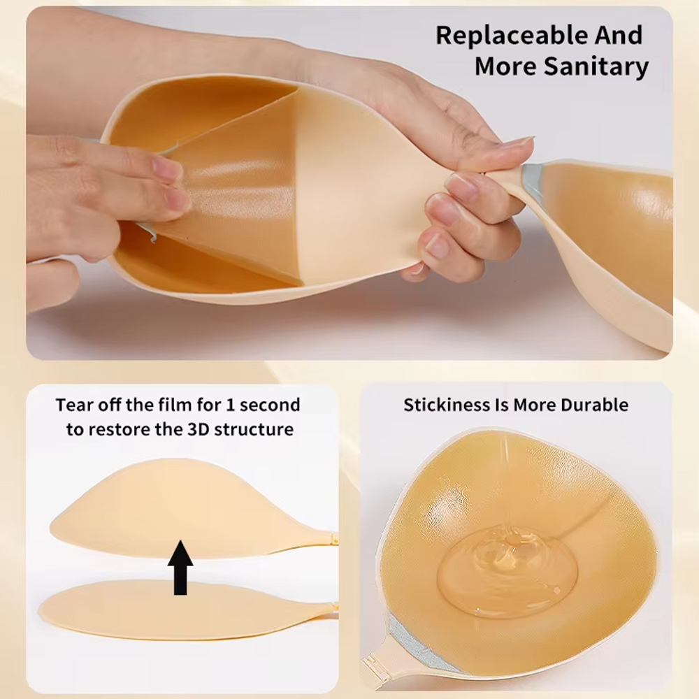 Bra Silikon Perekat Tanpa Tali - Backless Bra Sticky ulasan dan harga