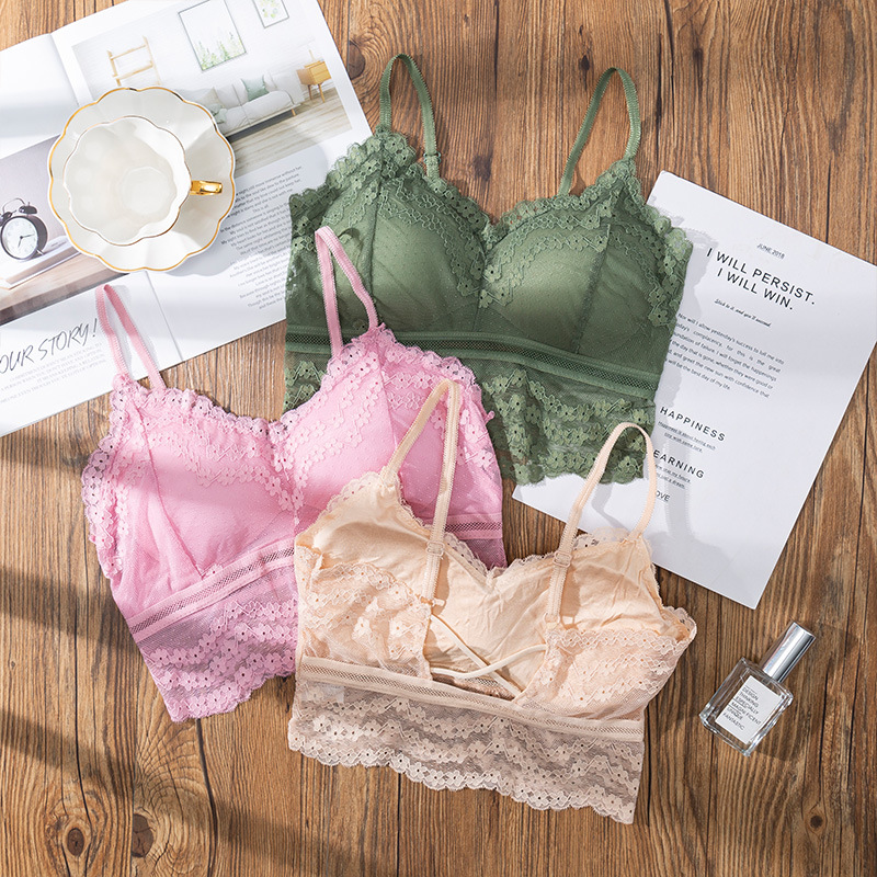 Bra renda seksi 3D olahraga, B - Lace Bralette Set ulasan dan harga