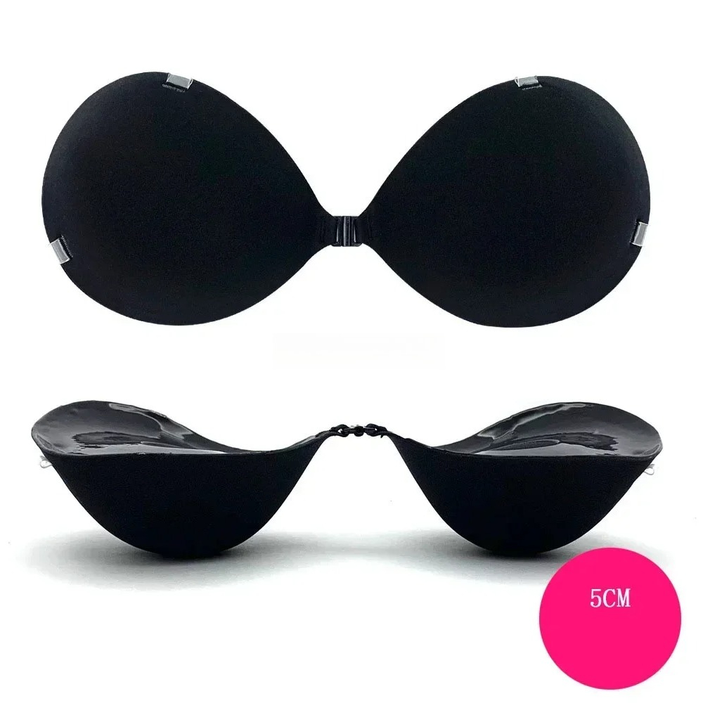 Bra Silikon Push Up 5cm/6cm un - Backless Bra Sticky ulasan dan harga